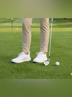 FootJoy FJ Flex Women's Golf Shoes White 95725 Size 9M Spikeless - Excellent